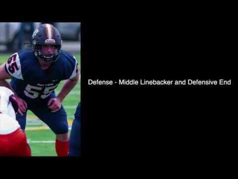 Video of Elliott #55 - Spring 2021 Highlights (3 game season) - All Conference Player