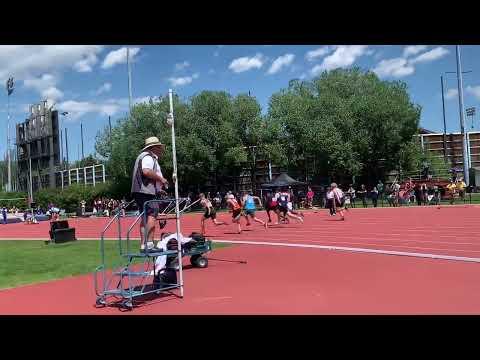 Video of Calgary track provs lane 1, 11.55s