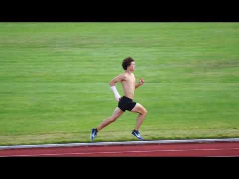 Video of Gage's 800m Time Trial #1 (Gr. 11 cancelled season)