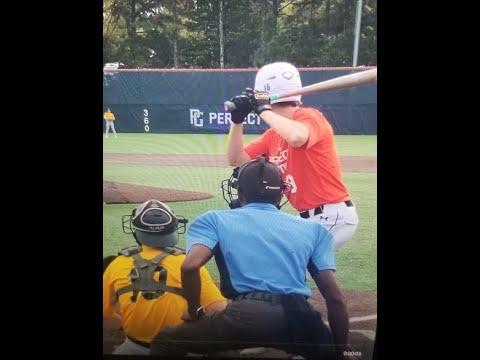 Video of Tanner Patterson 18U Switch Hitting BP October -Sept 2022