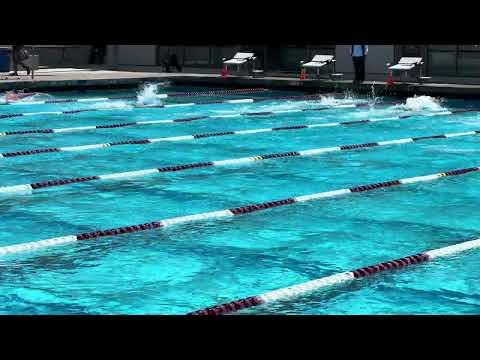 Video of 7/9/23, 100 Fly LCM, Lane 6, 1:01.18