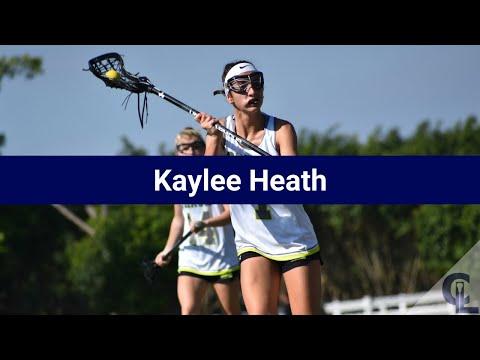 Video of Kaylee Heath Lacrosse Highlights