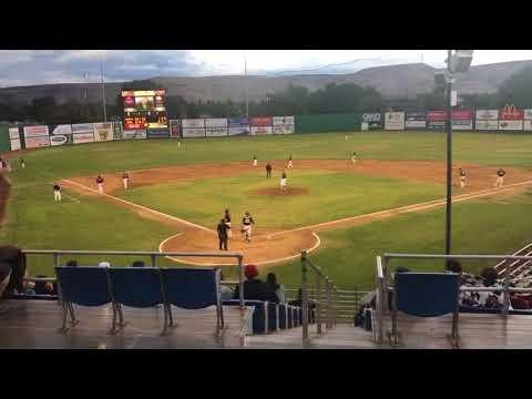 Video of Brock RBI RCA19u vs WCL Yakima Pippins