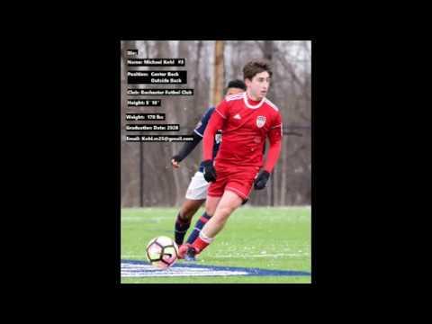 Video of Michael Kohl CB OB Height 5'10" weight 170 Grad 2020