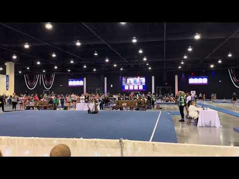 Video of Level 9 Floor Routine (AAU National Championships 2024)