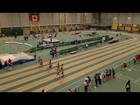 Video of U18 Girls 60m Lane 7: 8.13