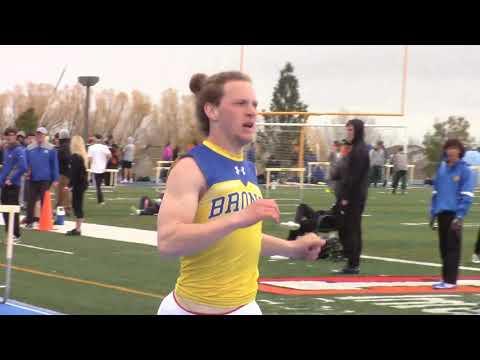 Video of 100M @ Benson Sheridan Track Meet 4-16-19   Video-0:58