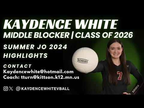 Video of Summer JO Highlights (June 2024) Kaydence White 2026 MB