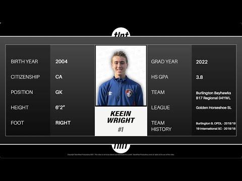 Video of Keein Wright GK Highlight Reel