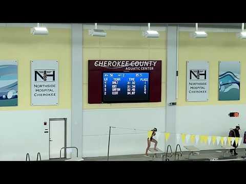 Video of 50 Butterfly GPRA District Meet 06/29/2019 Lane 2