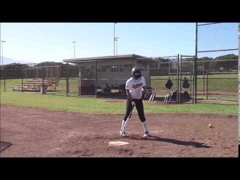 Video of Aliya K. Harmon - SS / OF / RHP - Grad. 2020 (filmed 3/15)