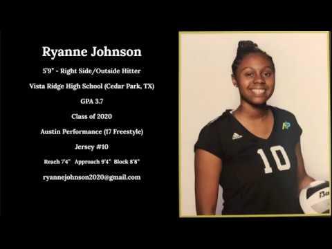 Video of Ryanne Johnson 2020 RS/OH (2019 Film)