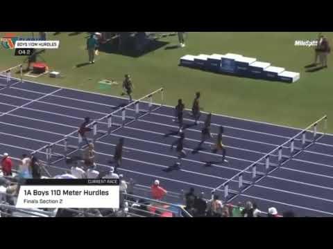 Video of Florida State Championship 110m