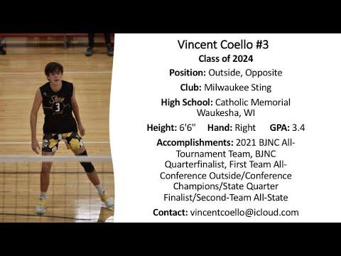 Video of Dennis Lafata 2022 Vincent Coello Outside/Rightside Highlights