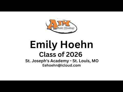 Video of Emily Hoehn Class of 2026 - Fall 2023 High School Highlights