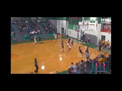 Video of Alley oop then block!! Region Semi-finals!!!