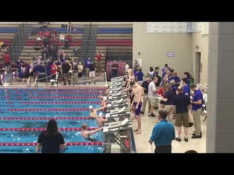 Video of Lane 4/50 free/1st/21.67