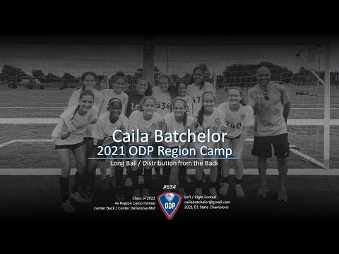 Video of 2021 ODP Regiona Camp - Long Passing