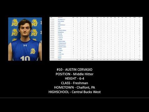 Video of Austin Cervasio - Misericordia Men's Volleyball - Freshman Year Highlights