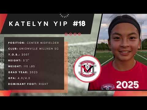 Video of Katelyn Yip Soccer Highlights Feb 2024