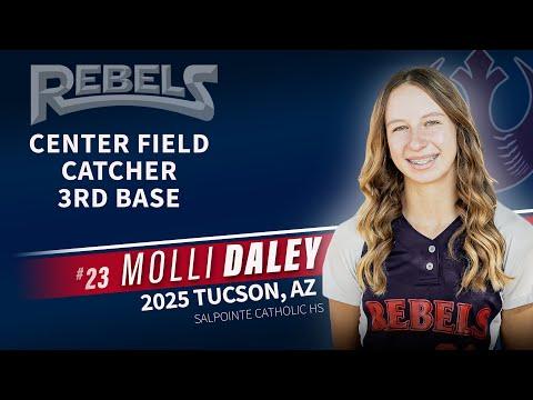 Video of Molli Daley 2025 CF/C/3B Skills Video