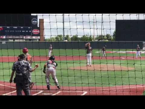 Video of Pitching bullpen & game 6/30/17