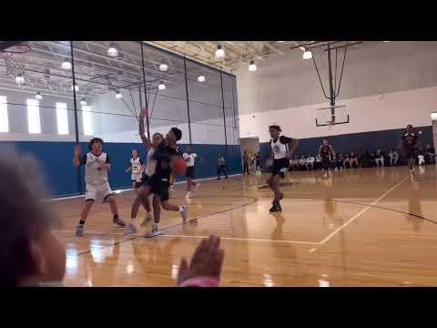 Video of Show N Prove vs High schooler highlights and Travel 8th grade playing with Boys