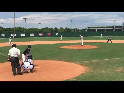 Video of Logan throwing heat at Net Elite