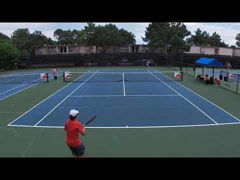 Video of Adrien playing great against the #2 seed at USTA semifinal