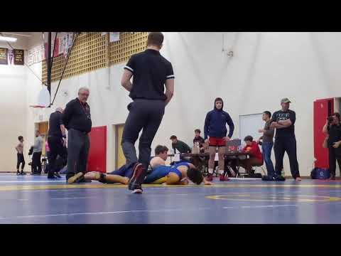 Video of Nicholas Da Silva wrestling (2019/2020)