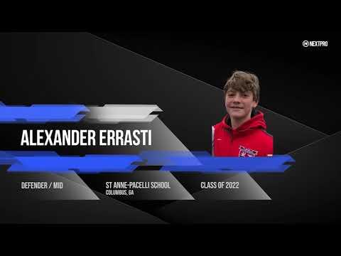 Video of Alex Errasti Nike Cup Highlights 8/2020