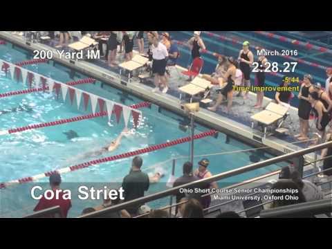 Video of 200 IM- 2016 Ohio Short Course Senior Championships