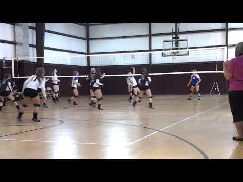 Video of Sesalie Satterwhite Setter 5 6" #2 2016 Callisburg vs. Krum 