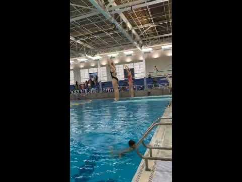 Video of Erika Bishop Springboard Diving