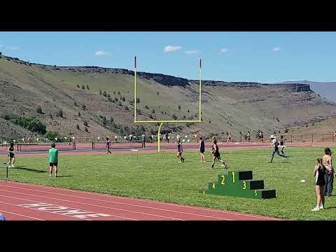 Video of District Track Maupin OR 1A 300 hurdles