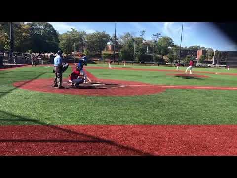 Video of Fall Ball game Scituate vs Hingham RBI Double