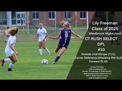 Video of Lily Freeman Soccer Highlights- Highschool Season 2022