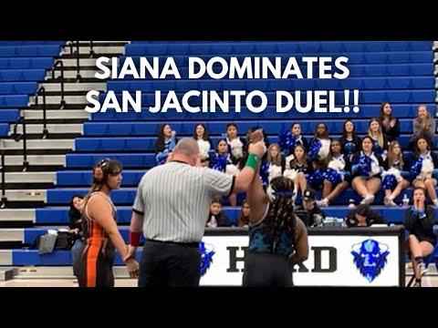 Video of Siana’s Match, San Jacinto Duel