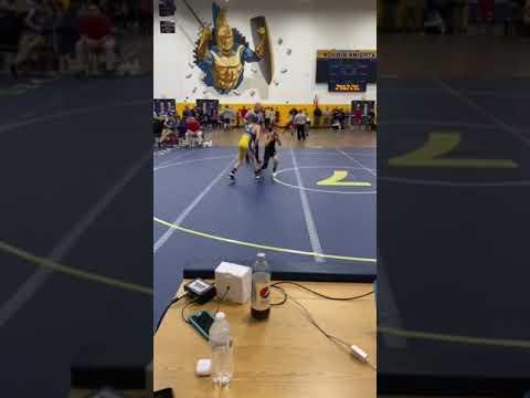 Video of Dylan Klim Feb 2020 Wrestling Derry Middle School