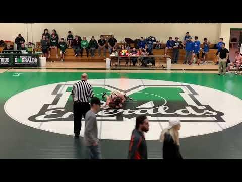 Video of Jax Lipnitz(gold) vs Joe Kelly District Semi Finals 