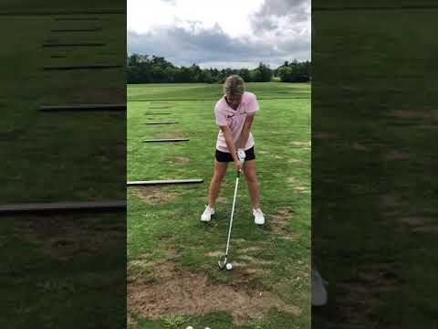 Video of Solomia’s golf practice 