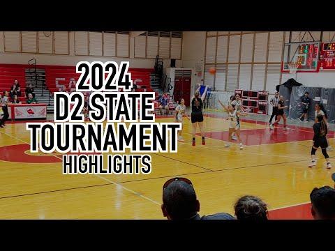 Video of Ellana Klemp 2024 D2 State Tournament highlights