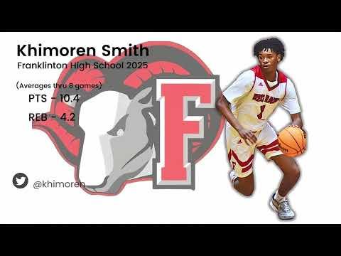 Video of 2025 Khimoren Smith Highlights (8 games)