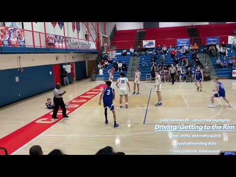 Video of Cade Holtman - Class of 2025 - Junior Year Season Highlights