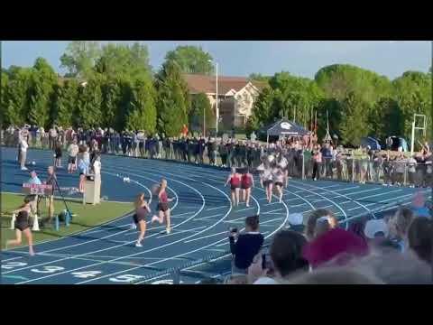 Video of 2024 WIAA D2 Sectionals T-2nd Place 11'0"  2nd Place 4x200mR (anchor leg) 5.23.24