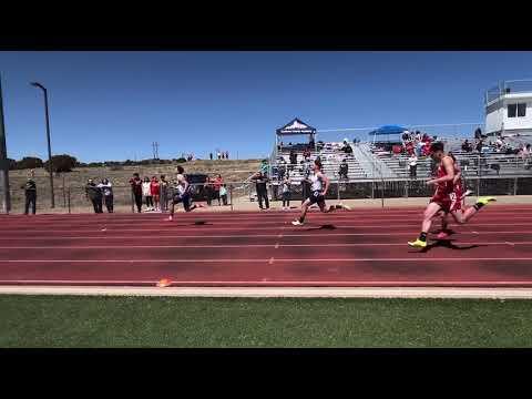 Video of Christopher running the 100M