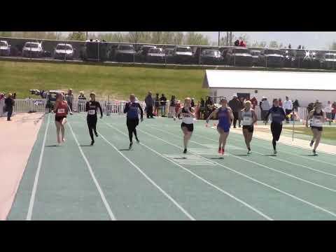 Video of 2021 200m State Champion