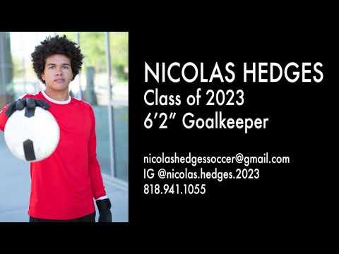 Video of Nicolas Hedges Goalkeeper - Highlight Reel 2022