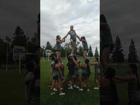 Video of Aubree Eddy Cheer Stunt Practice