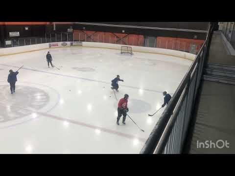 Video of Anthony Georgiev Defense Practice Drills Toronto Flyers Jr A